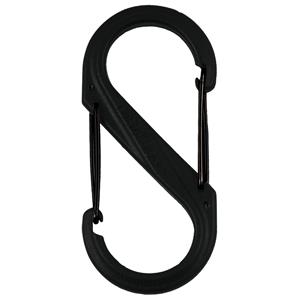 Nite Ize S-Biner Plastic Size #10 - Black/Black Gates (SBP10-03-01BG)