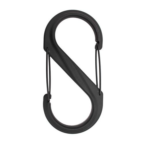 Nite Ize S-Biner Plastic Size#10 Black/Black Gates SBP10-03-01BG