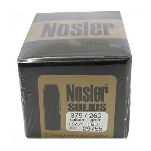 Nosler 29755 375 Cal 260gr FP Solids (25 ct)