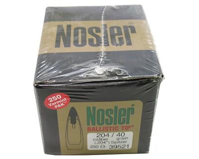 Nosler 39521 20 Cal 40gr BallisticTip (250 ct)