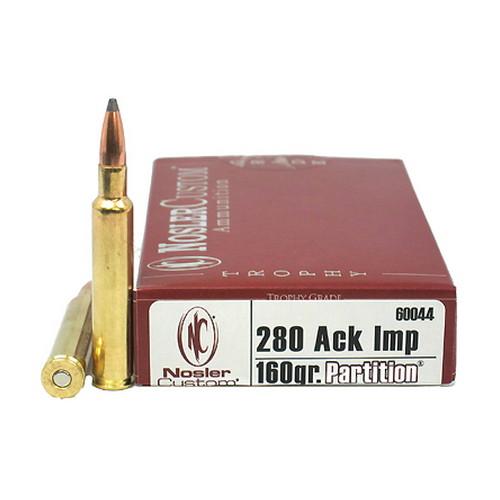 Nosler 60044 280 RemAckImp 160gr Part (Per 20)