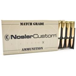 Nosler Match Grade 308 WIN 168Gr Custom Competition 20 Rounds