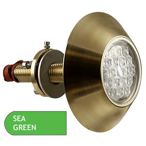 Ocean LED 2010 Thru Hull Underwater Light - Super Green (001-500221)