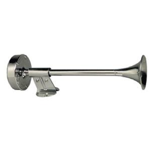 Ongaro Deluxe SS Shorty Single Trumpet Horn - 12V (10009)