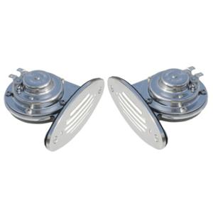 Ongaro Mini Dual Drop-In Horn w/SS Grills High & Low Pitch (10055)