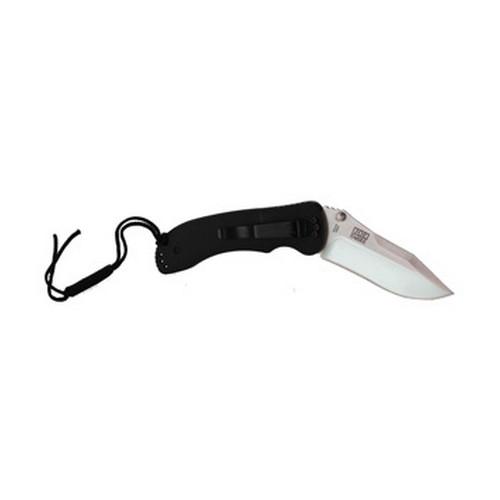 Ontario Knife Company JPT-3R Drop Point - BLK Round Handle -SP 8904