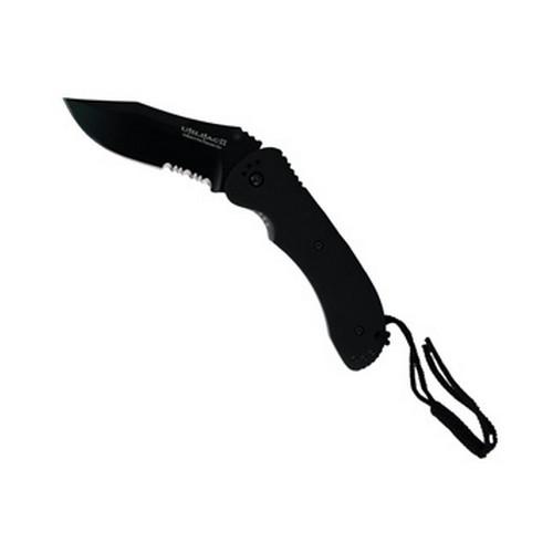 Ontario Knife Company JPT-3R Drop Point -BLK Round Handle - BS 8903