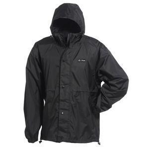 Onyx 9400 Packable Nylon Rain Jacket - Large Black (09400BLK04)