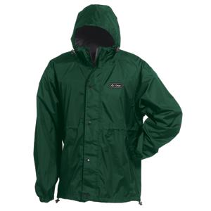 Onyx 9400 Packable Nylon Rain Jacket - Large Spruce Green (500800-4.