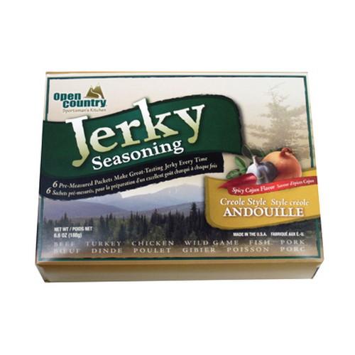 Open Country BJA-6SK Jerky Spice 6-Pack - Andouille