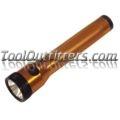 Orange Stinger® Rechargeable Flashlight with AC/DC and 2 Holders