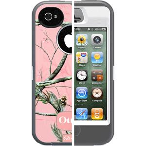 OtterBox Defender Series f/iPhone® 4/4S - Pink Camo (77-18634)