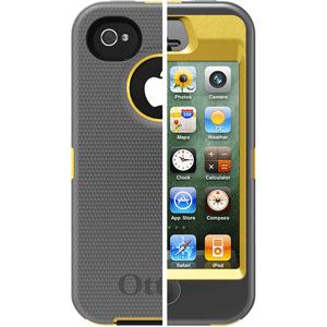 OtterBox Defender Series f/iPhone® 4/4S - Sun Yellow/Gunmetal G.