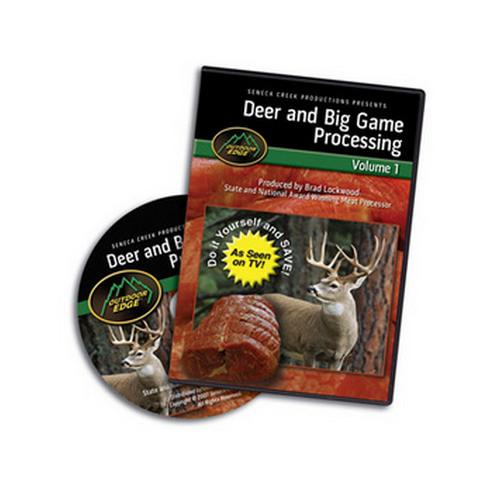 Outdoor Edge Cutlery Corp Dvd-Deer & Big Game Processing: Volume 1 DP-101