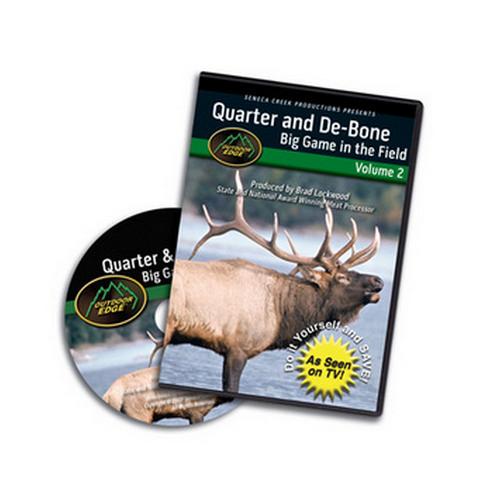 Outdoor Edge Cutlery Corp Dvd-Quarter & Debone In Field: Volume 2 QD-101
