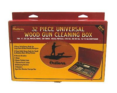 Outers 70080 Univ 32pc 17 Cal & Up Wood Box