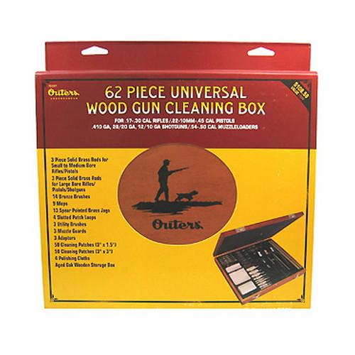 Outers 70081 Univ 62pc .17 Cal & Up Wood Box