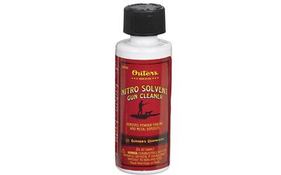 Outers Nitro Solvent Liquid 2oz Cleaner/Degreaser 6Pk Plastic Bottl.