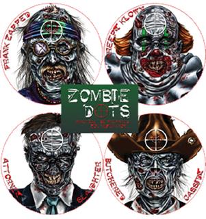 Pachmayr 4026308 Zombie Variety Pack (12/Pk)Zombie Target