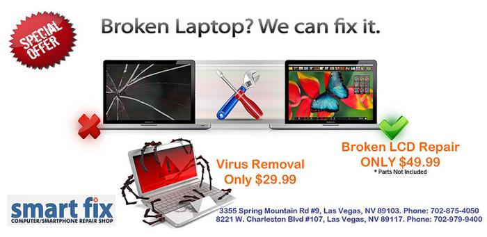 PC Virus and spyware Removal ONLY $29.99