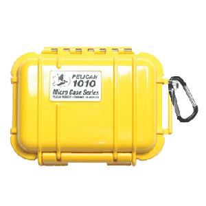 Pelican 1010 Micro Case w/Solid Lid - Yellow (1010-025-240)