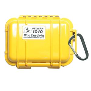 Pelican 1010 Micro Case w/Solid Lid - Yellow (1010-025-240)