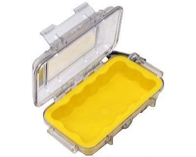 Pelican 1015-007-100 MicroCase Yellow w/Clear Top-1015