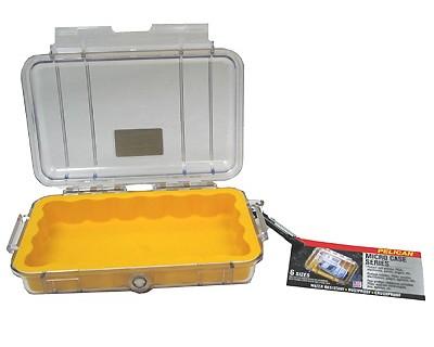 Pelican 1040-027-100 MicroCase w/Clear Top 1040 Yellow