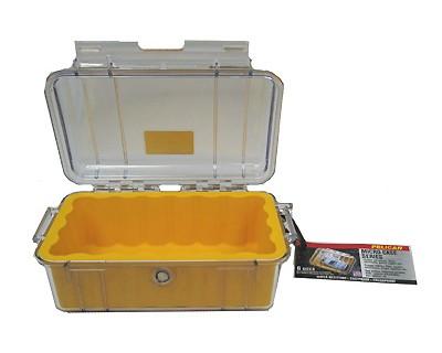 Pelican 1050-027-100 MicroCase w/Clear Top 1050 Yellow
