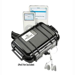 Pelican i1010 Case - Black for iPod MP3 Players (1010-045-110)