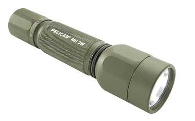 Pelican M6 Flashlight LED 180 Lumens w/Holster & Battery Box Black .