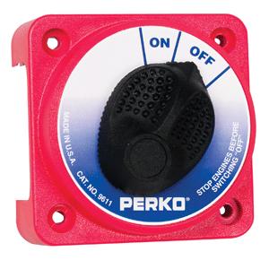 Perko 9611DP Compact Medium Duty Main Battery Disconnect Switch (96.
