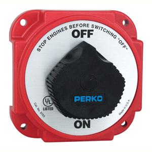 Perko 9703DP Heavy Duty Battery Disconnect Switch w/ Alternator Fie.