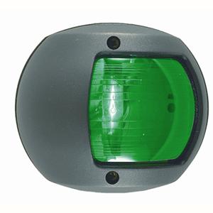 Perko LED Side Light - Green - 12v - Black Plastic Housing (0170BSD.