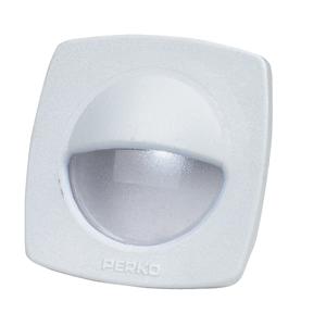 Perko LED Utility Light w/ Snap on Front Cover - White (1074DP2WHT)