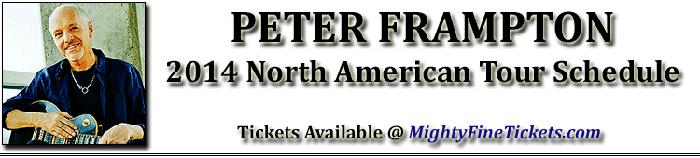 Peter Frampton Concert Alpharetta GA Tickets 2014 Verizon Wireless Amphitheatre