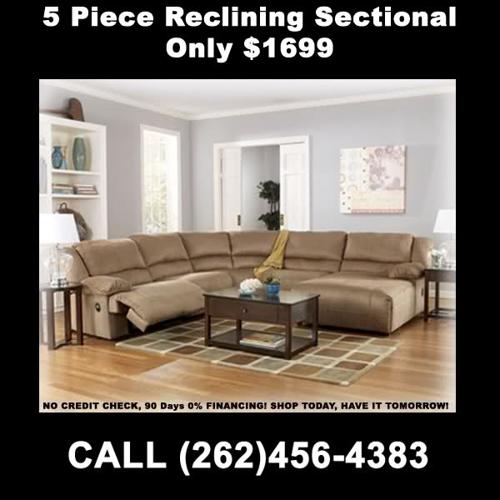 Piece Reclining Sectional