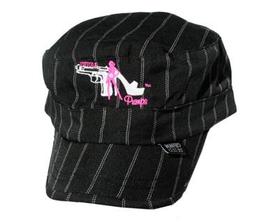 Pistols and Pumps PP002 Pinstripe Cadet Cap