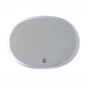 Poly-Planar MA6900 3 Way 6 x 9 Oval Marine Speaker (White) (MA6900W)