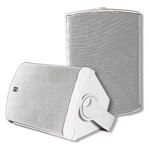 PolyPlanar Compact Box Speaker - (Pair) White (MA7500W)