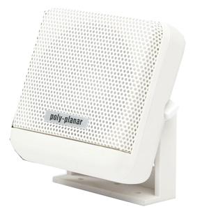 PolyPlanar VHF Extension Speaker -10W Surface Mount - (Single) Whit.