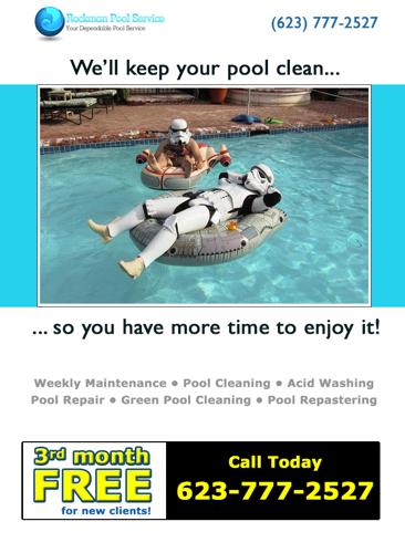 ? Pool Problems? ? We're Here!