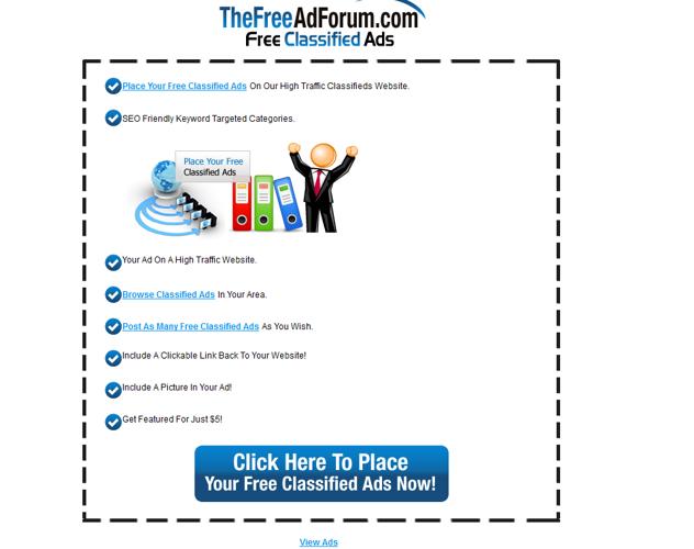 Post Unlimited Free Ads On Our High Traffic Site