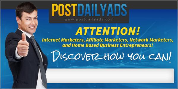 Post Your Ads Here Daily and Get Paid Daily!-247