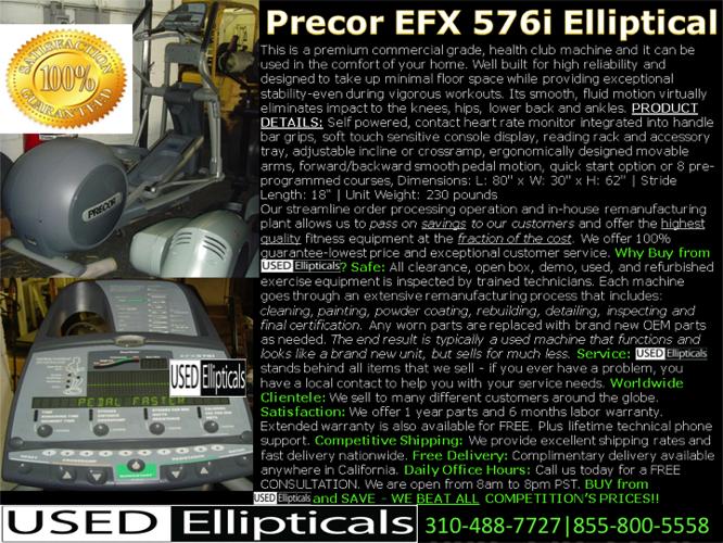 Precor 576i Elliptical