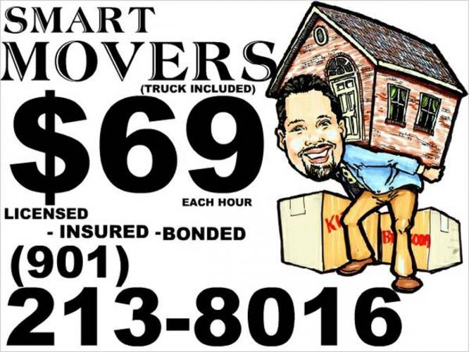 Professional Movers**$69/HR**