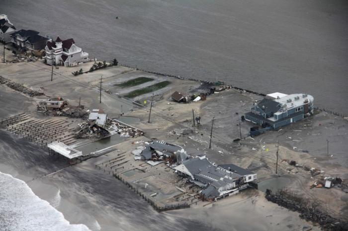 property damage on Hurricane Sandy.
