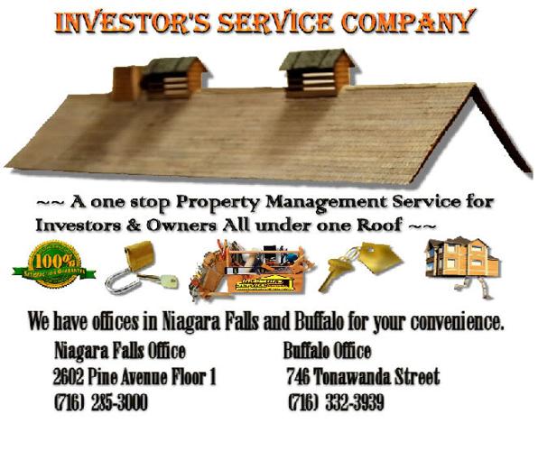 Property Management ~ Rental ~ Rehab/Remodel ~ Maintenance ~ Buffalo & Niagara Falls NY