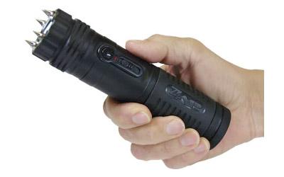 PS Products Stick with Light ZAP Stun Gun 1000000 Volts Black ZAPLE