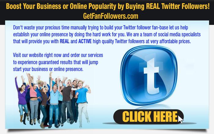 Purchase Real And Active Twitter Followers